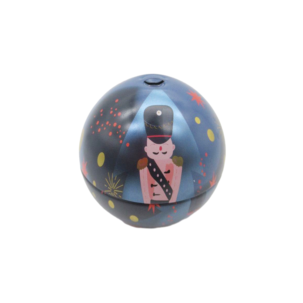 small ball shaped tinbox